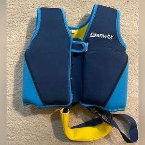 Genwiss Toddler Life Vest, Small, NWOT